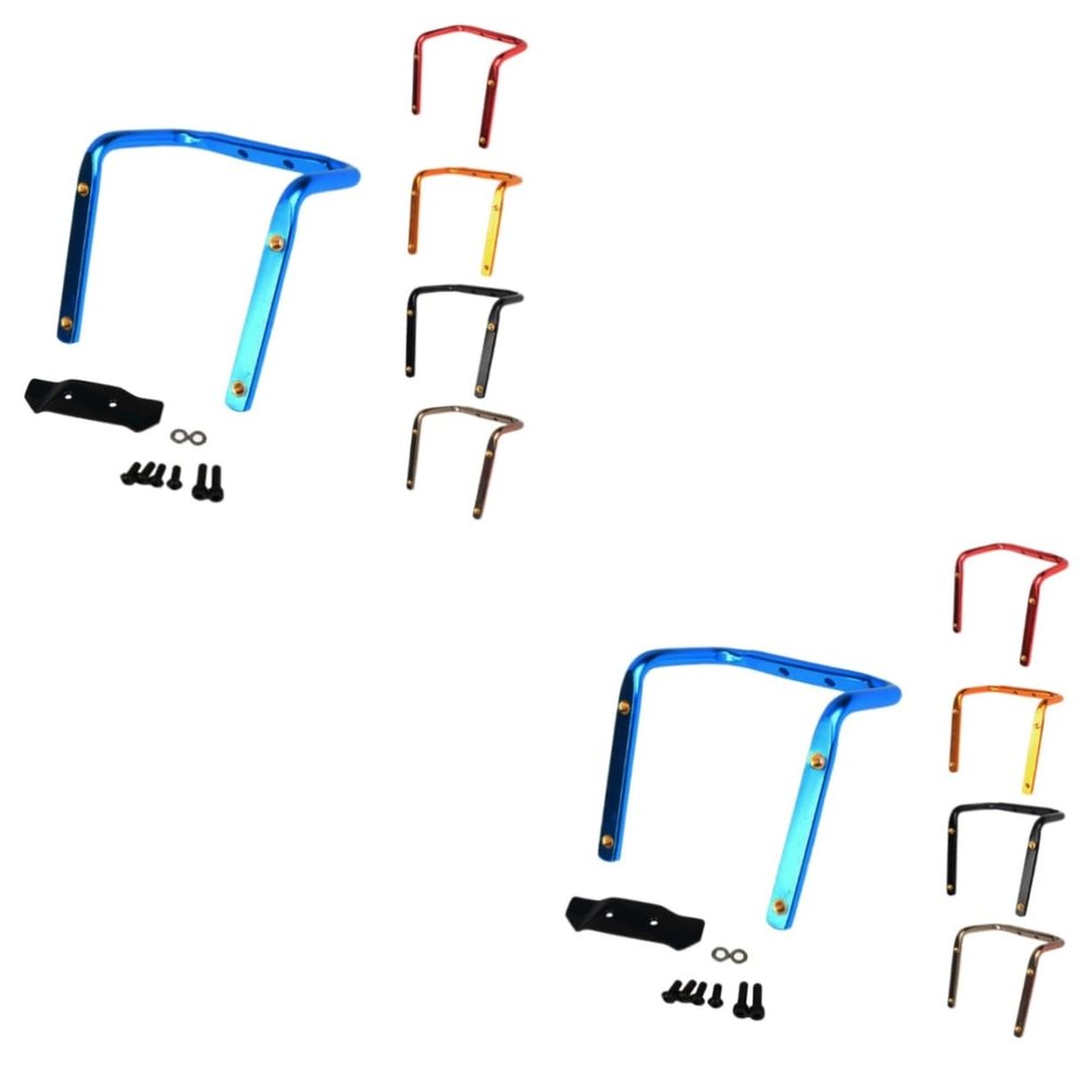 BESPORTBLE 2pcs Double Water Bottle Cage Rack Converter Saddle Mount for Bike Bottle Holder Adapter Random Color