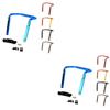 BESPORTBLE 2pcs Double Water Bottle Cage Rack Converter Saddle Mount for Bike Bottle Holder Adapter Random Color view 1
