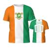Custom Name Number Cote D'Ivoire Flag Emblem Men's Patriotic T Shirt 3D Tops Sport Soccer Shirts view 1