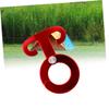 BESPORTBLE Cord Adjuster for Tents Cord Adjuster Rope Hanger Hook 4 Pack Red Tent Tensioner Camping Gear view 4