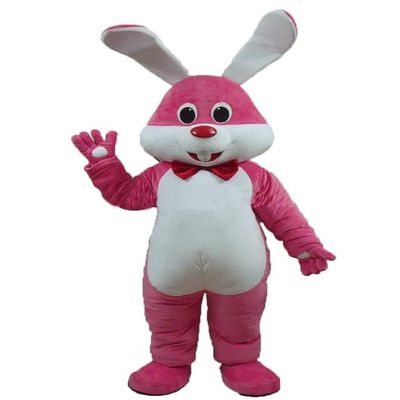 rushopn Custom adult easter bunny costume mascot
