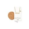 Quan Jewelry Mountain Pendant Necklace for Women, Adventure and Outdoor Lovers Mountains Jewelry with Greeting Card, Virtual Thanksgiving Gift Ideas, and also best friend necklace Adjustable Chain 16" to 18" - Gold-Tone view 2