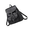 Gatuida Retro Pu Backpack for Women Stylish and Durable Fashion Bag Capacity Travel Backpack Chic Black Design for Daily Use and view 1