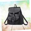 Gatuida Retro Pu Backpack for Women Stylish and Durable Fashion Bag Capacity Travel Backpack Chic Black Design for Daily Use and view 4