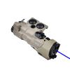 Nylon ML C1+ Box Visable Laser Sight,with IR Laser+Red/Green/Blue Laser Sight+IR Fill Light+Momentary/Constant Modes/Strobe Modes Whitelight LED 220 Lumens Flashlight,fit 20mm Rail (Blue Laser DE) view 1