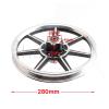 Motorcycle Accessories 14 Inch Aluminum Alloy Wheel 14x1.75 Disc Brake Front Rim For Electric Scooters E-bike Folding Bicycles (Color : Black) view 2