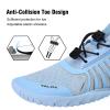 YALOX Water Shoes Men's Women's Swim Shoes Outdoor Beach Barefoot Quick-Dry Aqua Pool Socks Swimming Yoga Surfing Exercise(A03-Blue Gray,43EU) view 3