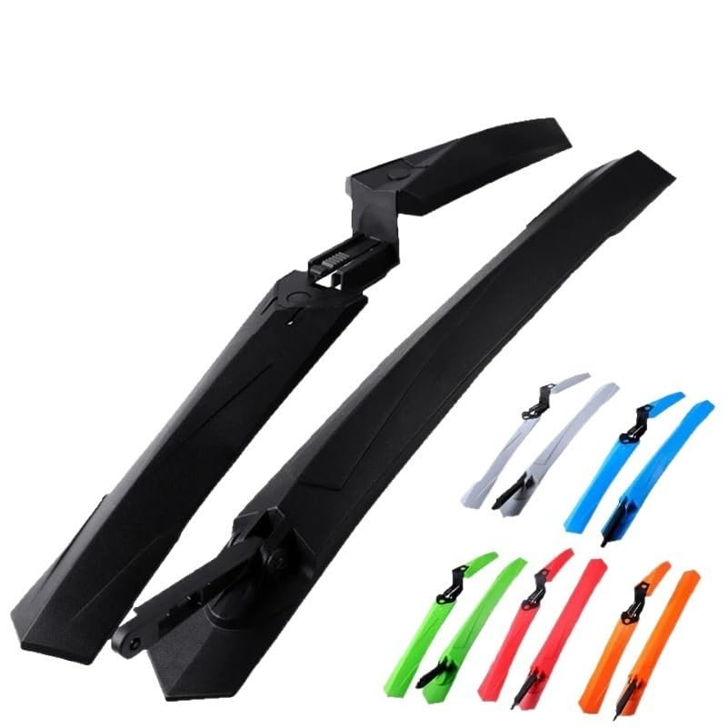 FORINC Bike Fender Guardabarros Delantero Y Trasero para Bicicleta De Montaa, 1 Par De Guardabarros De Edicin Extendida, De Instalacin Rpida Bicycle Mudguard (Color : Blue)