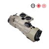 Nylon ML C1+ Box Visable Laser Sight,with IR Laser+Red/Green/Blue Laser Sight+IR Fill Light+Momentary/Constant Modes/Strobe Modes Whitelight LED 220 Lumens Flashlight,fit 20mm Rail (Red Laser DE) view 2