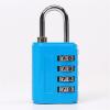 4 Digits Password Code Combination Padlock Aluminum Alloy Suitcase for Luggage Travel Code Lock Code Keyed Thieft Lock 1Pcs (Color : Blue) view 1