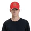Bigfoot is My Spirit Animal Bigfoot Baseball Cap for Men Women Adjustable Funny Dad Hat Red view 4