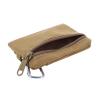 BYERZ Tactical Wallet EDC Molle Pouch Portable Key Card Case Outdoor Sports Coin Purse Hunting Bag Zipper Pack Multifunctional Bag New (Size : Khaki) view 2