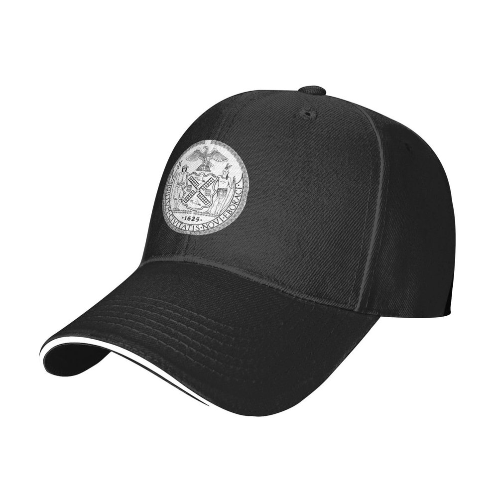 Seal of New York City Bw Baseball Cap for Men Women Adjustable Funny Dad Hat Black