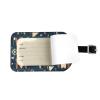 Nautical Sailing Pirate Theme Print Suitcase Luggage Tag, Leather Suitcase Tags, with Privacy Name Address Labels view 3