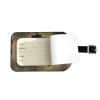Cute Honey Badger Print Suitcase Luggage Tag, Leather Suitcase Tags, with Privacy Name Address Labels view 3