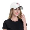 Proud Coast Guard Dad National Flag Baseball Cap for Men Women Adjustable Funny Dad Hat White view 3