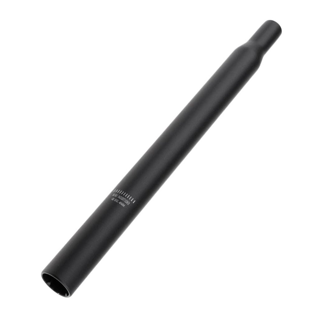 Sturdy Mountain Road Bike Seatpost - 34mm Tube for Durability, Black, 450mm