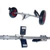 FAJOME Adjustable Boat Trailer Dolly, Carbon Steel Inflatable Boat Trailer Mover, 15'' Pneumatic Tires & Nonslip Support Bracket, for Moving Kayak Motorboat Fishing Boat view 4