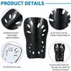 ADEGARI Soccer Shin Guards for Kids Youth, 2 Pairs Breathable Shin Pads for Boys Girls Teens Adults, Lightweight Football Equipment Cushion Protection for Men Women view 2