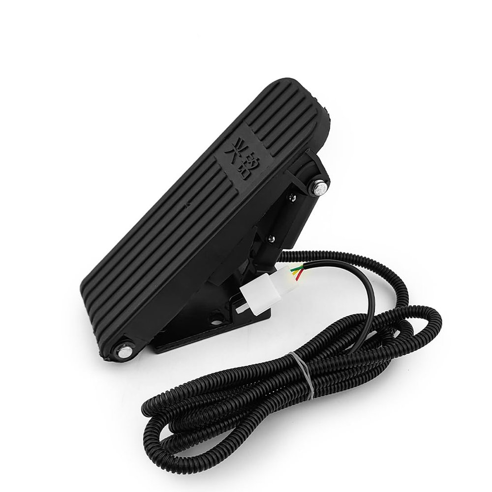 L-faster Electric Tricycle Accelerator Pedal 3 Wires Foot Throttle Speed Controller for Adult Electrical Cart Car Scooter Bike