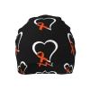 Leukemia Awareness Beanie Skull Cap Warm Knit Slouchy Hat for Women Men Black view 2