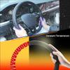Car Streeing Wheel Cover for M-azda CX-3 CX3 CX-5 CX5 2017 2018 for M-azda 6 CX-9 Suede Braid for Steering Wheel Non-Slip-Blue view 3