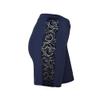 PIH SPORTS Women UPF50+ Skinny Board Shorts Swimsuit Pants Bathing Private Island Swim Rash Guard Bottom (XS, NYwNYV_P-YSP) view 2