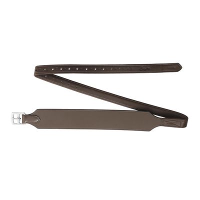 Exion Wide Stability Stirrup Leathers  2.25 Broad English Saddle Straps with Non-Stretch Nylon Core  Vegetable Tanned Cowhide  Dressage & Jumping Leather Stirrups - Sizes: 48" to 62"