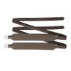 Exion Wide Stability Stirrup Leathers  2.25 Broad English Saddle Straps with Non-Stretch Nylon Core  Vegetable Tanned Cowhide  Dressage & Jumping Leather Stirrups - Sizes: 48" to 62" view 3