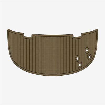 ATDEK 2004-208 Maxum 1800 SR3 Swim Platform 1/4 6mm eva Faux Teak Deck Surfing Boat Fishing Boat Motorcycle Hurts crapet Non-Slip mat Floor (Coffee Over Black)