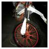 LeosHi 72PCS 24cm Universal Dirt Bike Spoke Covers Motorcycle Wheel Rim Spoke Wrap Kit Skins Protector Cover for Motocross Bicycle Bike (Size : Orange) view 3