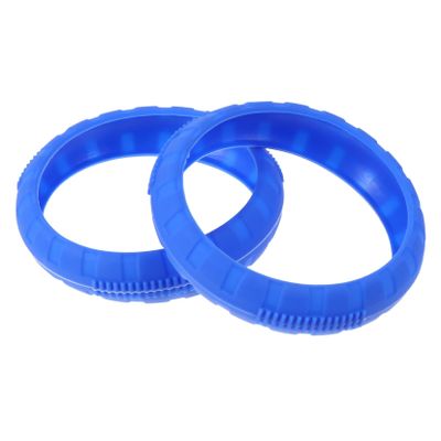 Milisten 2pcs Dumbbell Protector Covers Anti-skid Silicone Fall-resistant Grip for Fitness Equipment