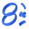 Milisten 2pcs Dumbbell Protector Covers Anti-skid Silicone Fall-resistant Grip for Fitness Equipment view 3