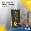 Campus Colors NCAA Stainless Steel Travel Tumbler for Dad - 18 oz - Double Walled Insulated Drinkware (Iowa Hawkeyes - Black) view 2