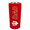 Campus Colors NCAA Stainless Steel Travel Tumbler for Dad - 18 oz - Double Walled Insulated Drinkware (Indiana Hoosiers - Crimson) view 1