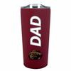 Campus Colors NCAA Stainless Steel Travel Tumbler for Dad - 18 oz - Double Walled Insulated Drinkware (Montana Grizzlies - Maroon) view 1
