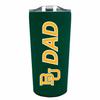Campus Colors NCAA Stainless Steel Travel Tumbler for Dad - 18 oz - Double Walled Insulated Drinkware (Baylor Bears - Green) view 1