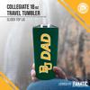 Campus Colors NCAA Stainless Steel Travel Tumbler for Dad - 18 oz - Double Walled Insulated Drinkware (Baylor Bears - Green) view 2