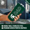 Campus Colors NCAA Stainless Steel Travel Tumbler for Dad - 18 oz - Double Walled Insulated Drinkware (Michigan State Spartans - Green) view 4