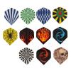 Alomejor Flights Pack, 77Pcs Tail for Steel Tip Soft Tip Darts for Both Steel Tip and Soft Tip Darts view 2