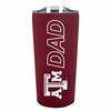 Campus Colors NCAA Stainless Steel Travel Tumbler for Dad - 18 oz - Double Walled Insulated Drinkware (Texas A&M Aggies - Maroon) view 1
