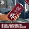 Campus Colors NCAA Stainless Steel Travel Tumbler for Dad - 18 oz - Double Walled Insulated Drinkware (Texas A&M Aggies - Maroon) view 4