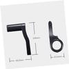 BESPORTBLE Handlebar Extension Stand for Bikes Tpu and Bracket for Extra Space Utilization Practical Holder for Flashlights and Bells for Men and Women Cycling view 3