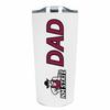 Campus Colors NCAA Stainless Steel Travel Tumbler for Dad - 18 oz - Double Walled Insulated Drinkware (New Mexico State Aggies - White) view 1