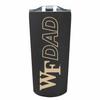 Campus Colors NCAA Stainless Steel Travel Tumbler for Dad - 18 oz - Double Walled Insulated Drinkware (Wake Forest Demon Deacons - Black) view 1