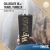 Campus Colors NCAA Stainless Steel Travel Tumbler for Dad - 18 oz - Double Walled Insulated Drinkware (Wake Forest Demon Deacons - Black) view 2