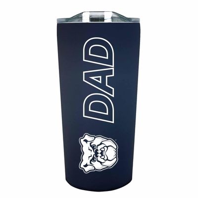 Campus Colors NCAA Stainless Steel Travel Tumbler for Dad - 18 oz - Double Walled Insulated Drinkware (Butler Bulldogs - Navy)