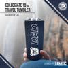 Campus Colors NCAA Stainless Steel Travel Tumbler for Dad - 18 oz - Double Walled Insulated Drinkware (Butler Bulldogs - Navy) view 2