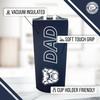 Campus Colors NCAA Stainless Steel Travel Tumbler for Dad - 18 oz - Double Walled Insulated Drinkware (Butler Bulldogs - Navy) view 3