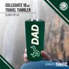Campus Colors NCAA Stainless Steel Travel Tumbler for Dad - 18 oz - Double Walled Insulated Drinkware (USF Bulls - Green) view 2